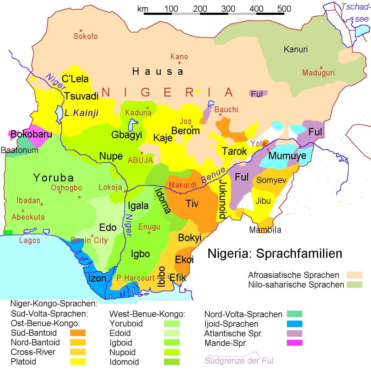 Ma nigeria och etniska