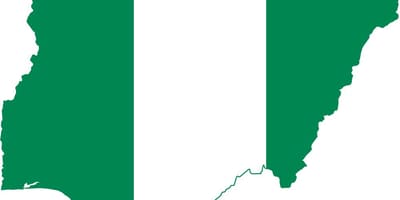 Karta över nigeria png