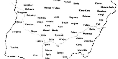 Dra nigeria karta